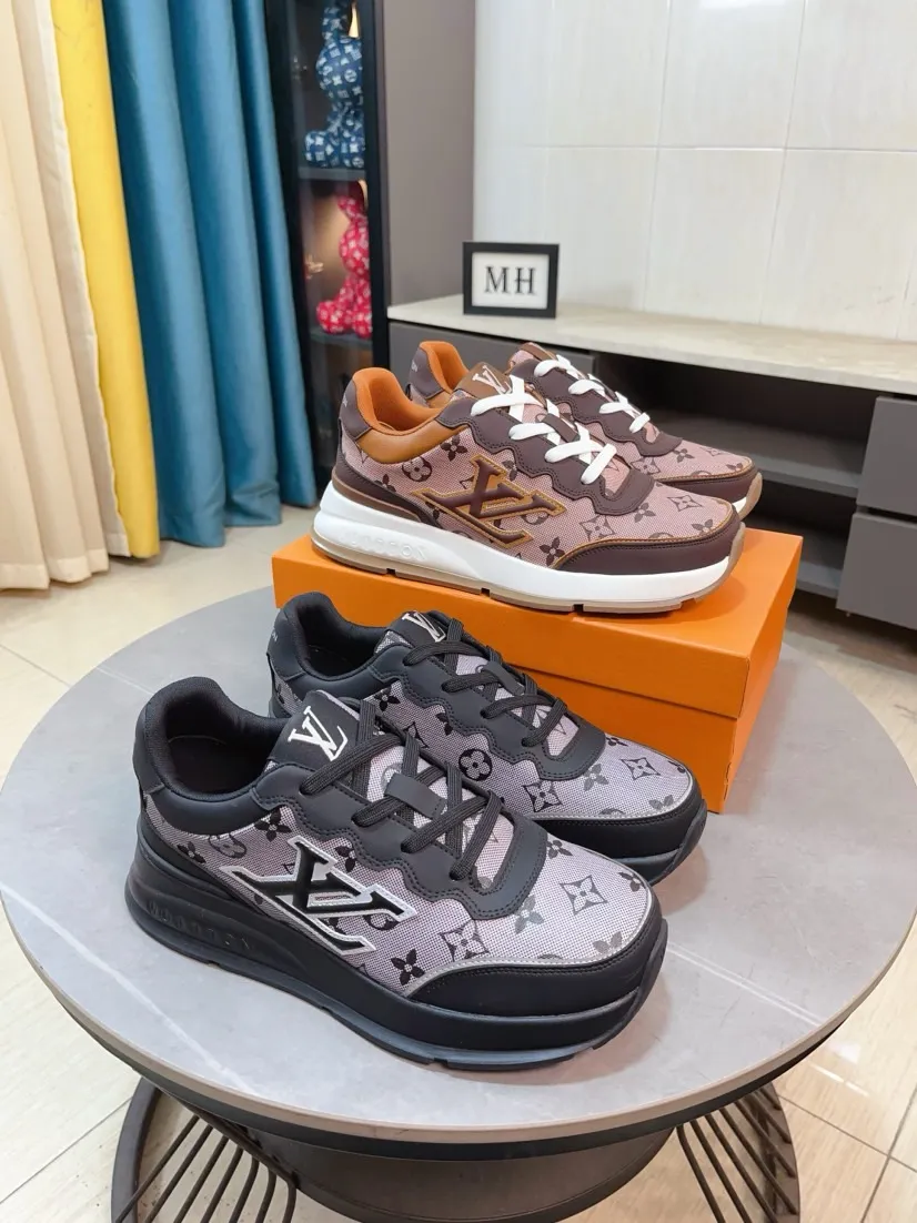 Men's shoes💰438🌹🌹[LV]🌹High-end brand of men's shoes: Official website 1:1 Latest masterpiece: The upper is made of Italian imported first-layer cowhide with special materials➕Full genuine leather lining🔥, making walking more convenient and comfortable! Exclusive new style, stunning work [color]! Create a fashionable personality to set off your uniqueness! A must-have for trendy men! Classic🔥Number: 38-44